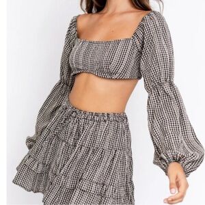 Le Lis ruffle underwire top